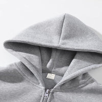 Casual Zip-Up Hoodie