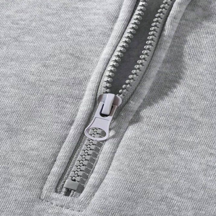 Casual Zip-Up Hoodie