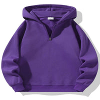 Casual Zip-Up Hoodie