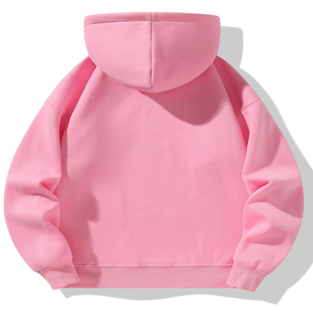 Casual Zip-Up Hoodie