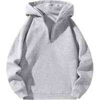 Casual Zip-Up Hoodie