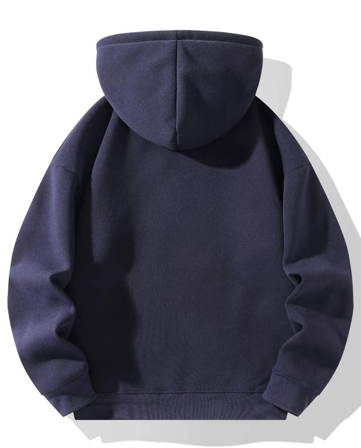 Casual Zip-Up Hoodie